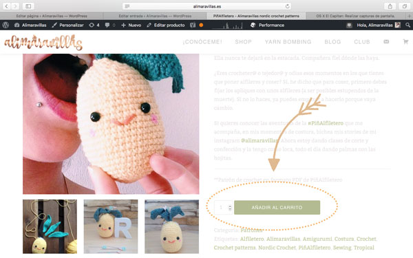 instrucciones compra patrones crochet