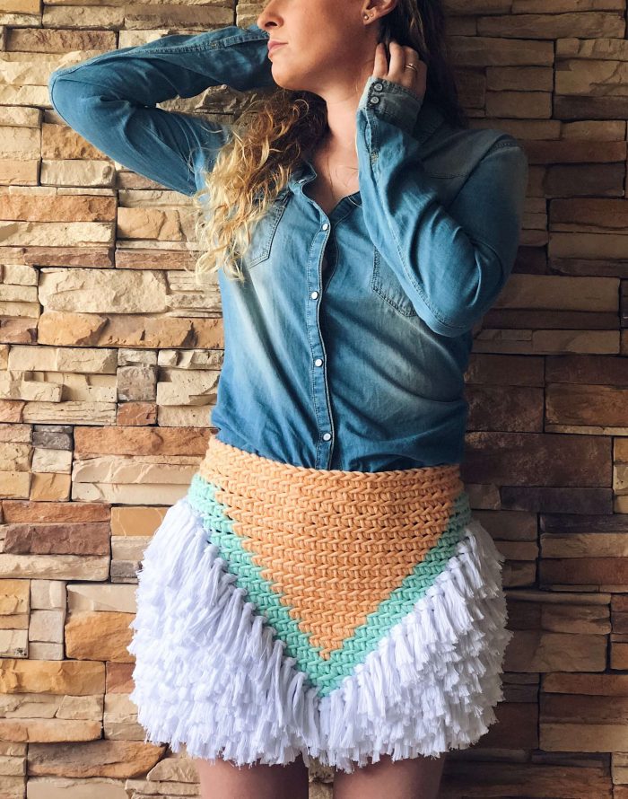 Fresh Navajo - Falda de crochet alimaravillas